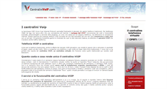 Desktop Screenshot of centralini-voip.com