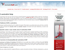 Tablet Screenshot of centralini-voip.com